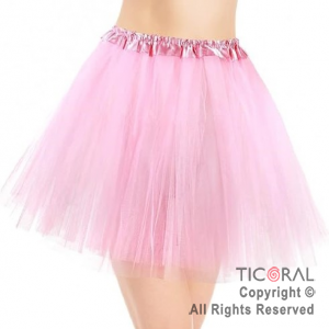 POLLERA TUTU ROSA x 1